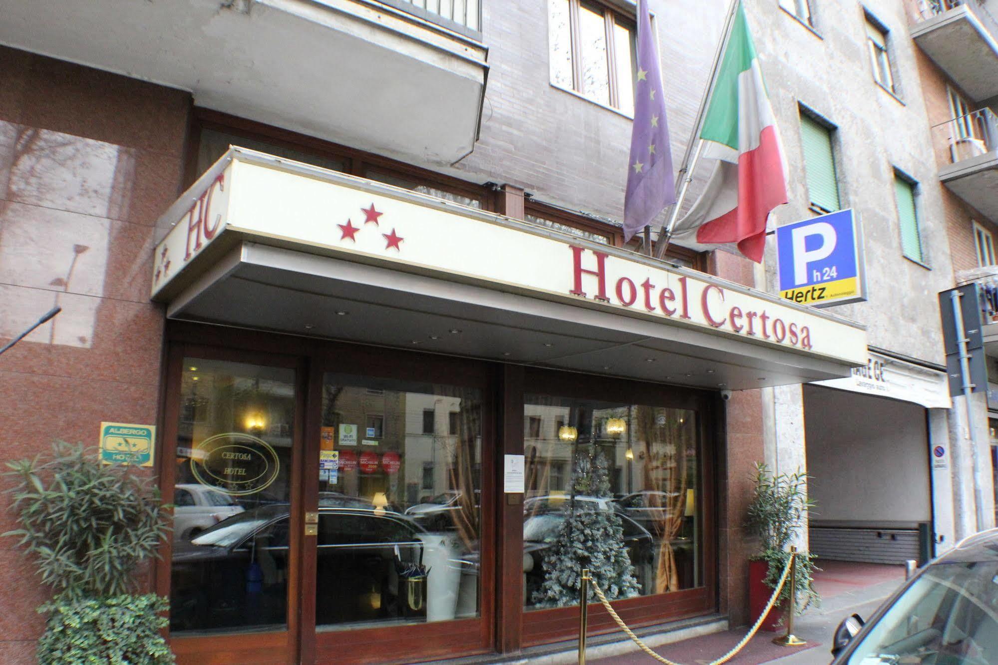 Certosa Hotel ミラノ エクステリア 写真